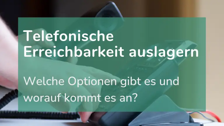 Ein Psychotherapeut führt die telefonische Erreichbarkeit durch